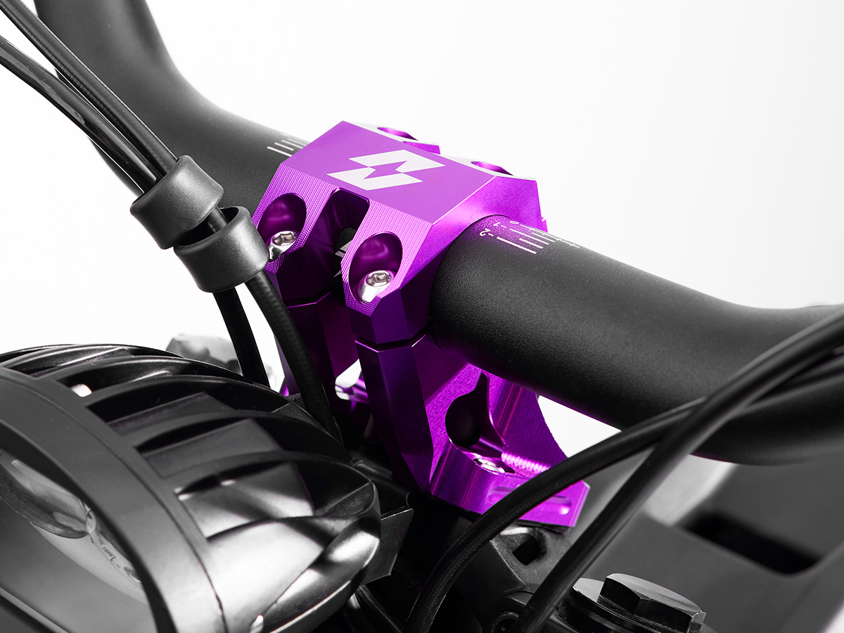 Purple handlebars deals