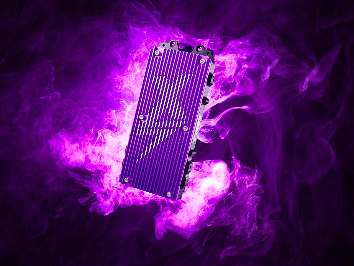 EBMX X-9000 Heat Sink Version 2 Purple