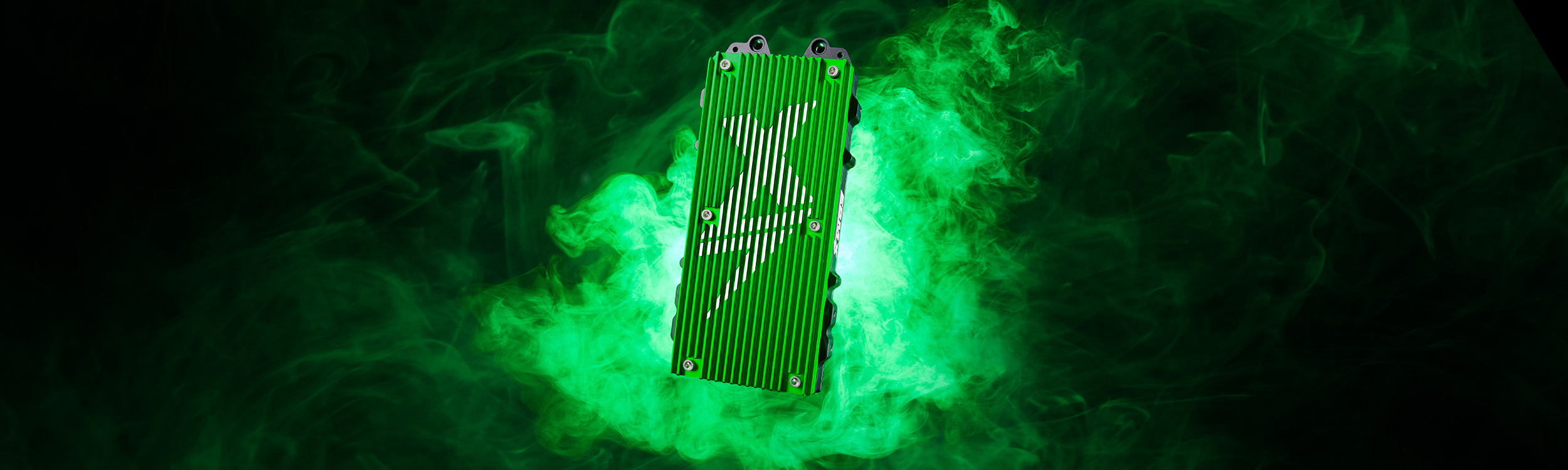 EBMX X-9000 Heat Sink Version 2 Green